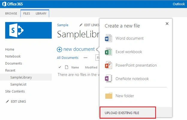  EXISTING FILE