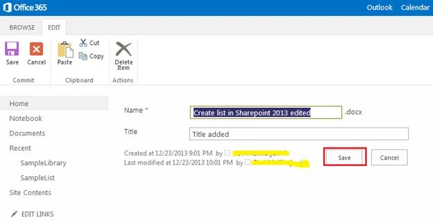 change the document 