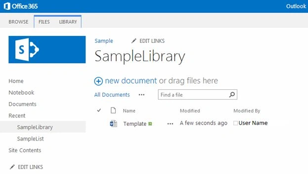 document library