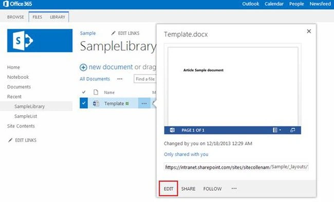 File library