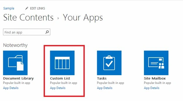 Add an app