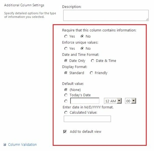 Create a list column 