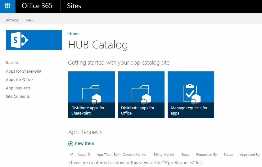 Catalog Site