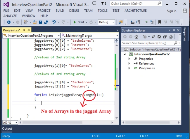 What Is A Jagged Array And How To Use In C#
