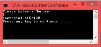 recursive function in C#