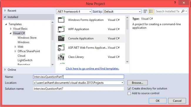 console application