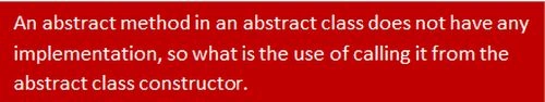 abstract class