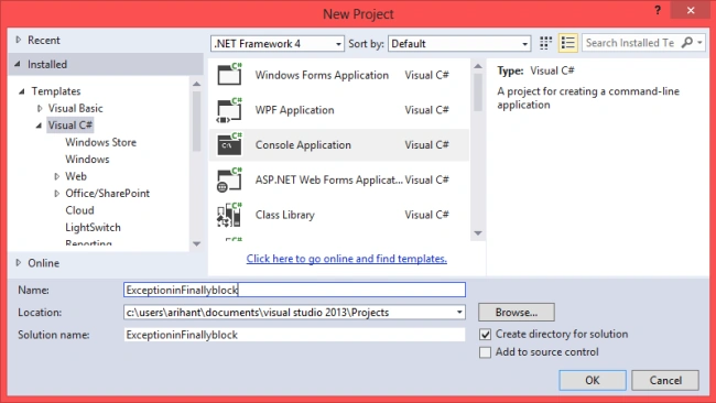console application