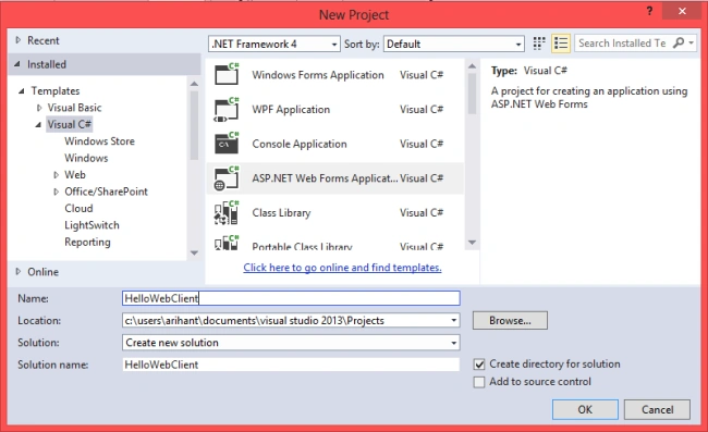 hello word client