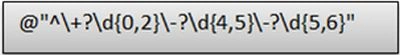 Regular Expression Pattern