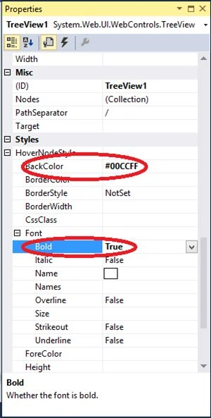 font and style