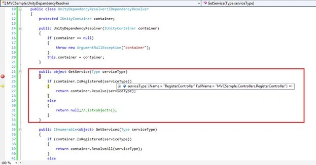 serviceType