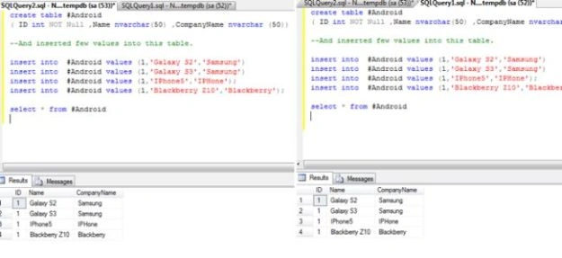 Stored Procedure execution