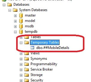 Object explorer