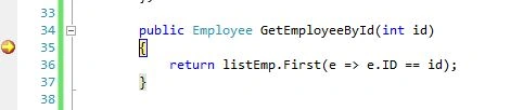 debugger point