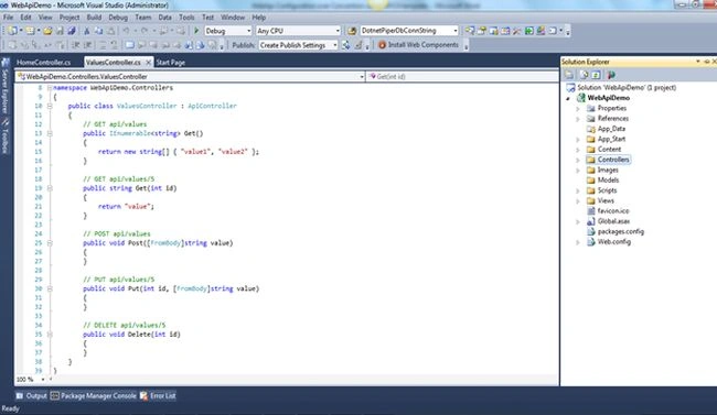 Application structure