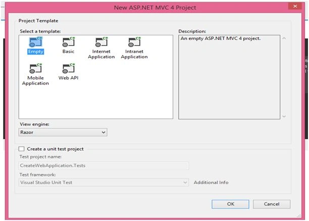 ASP.NET MVC4 Project