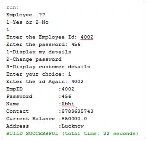 Details of another employee