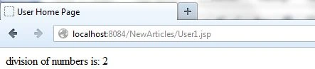 Output for computation