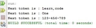 String nextTokens image