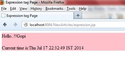 Expression Output