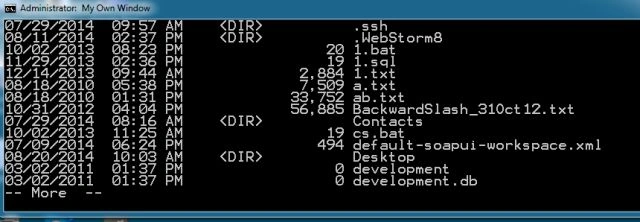 Directory Info