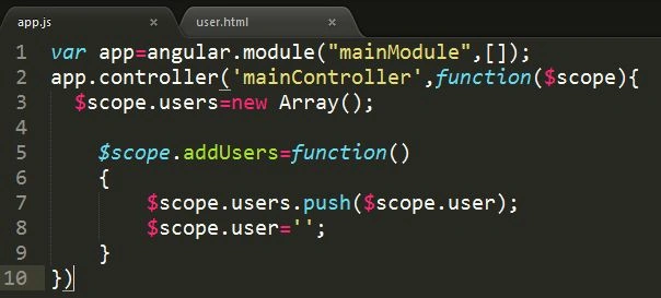 Js Page in Batarang