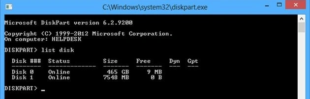 Diskpart