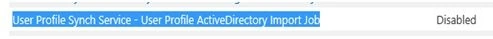 disabling User Profile Active Directory
