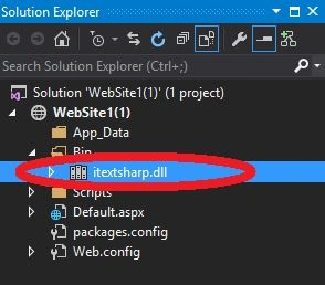 solution explorer