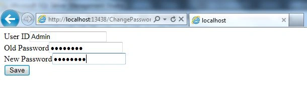 Calling Web Form