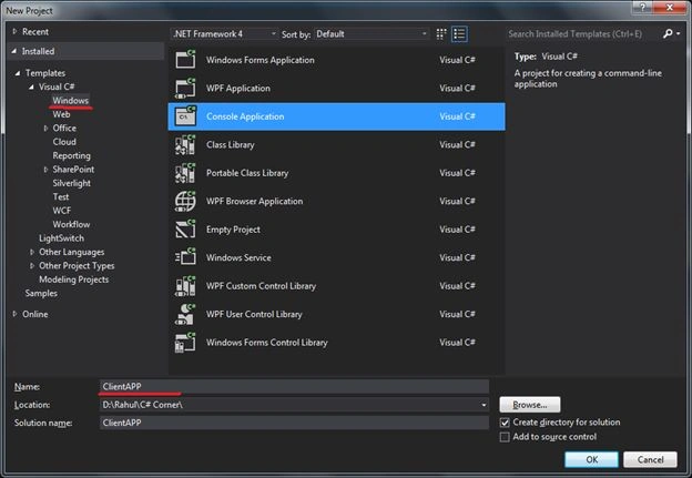 console application