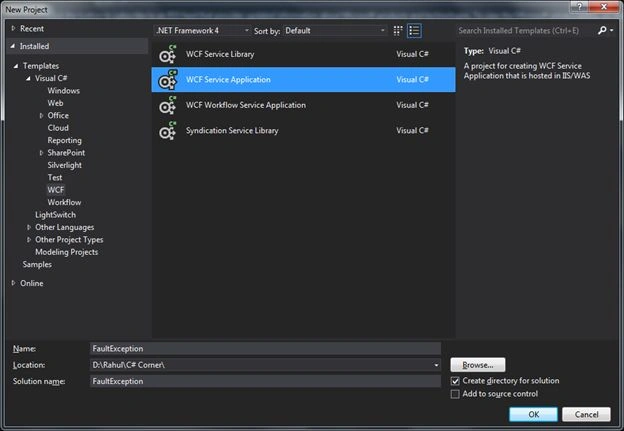 WCF Service Application