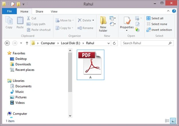 PDF file Folder