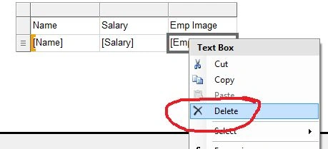 Delete the bind value of image