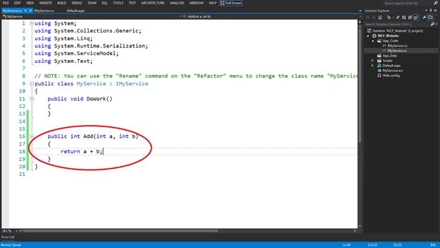 Implement the whole interface