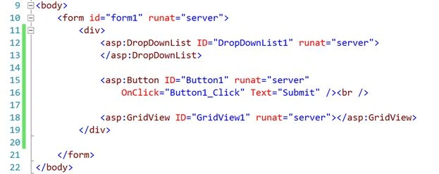 DropdownList