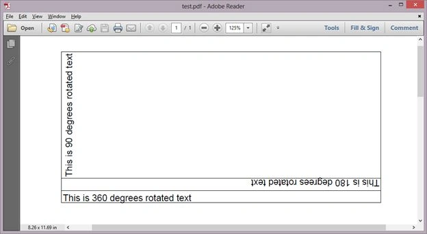PDF file