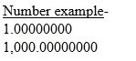 Number