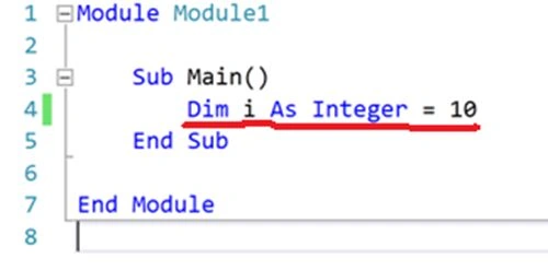 variable of Integer type