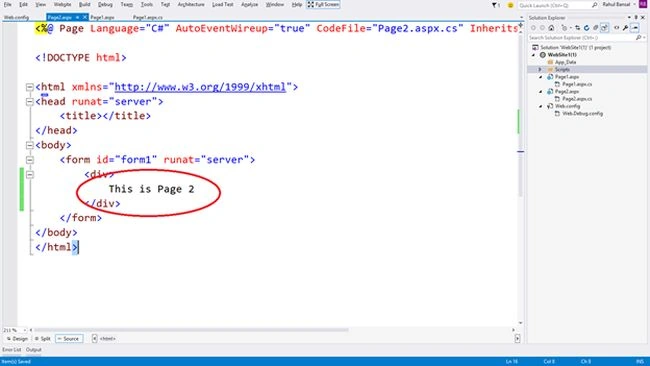 Page 2 aspx