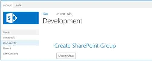 Create Custom Group