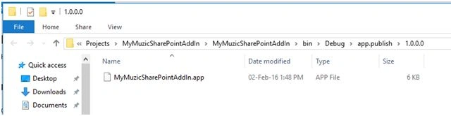 location folder