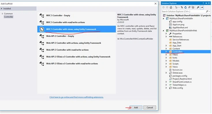 MVC 5 Controller