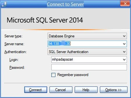 connect database
