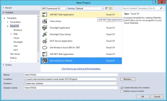 Microsoft azure website