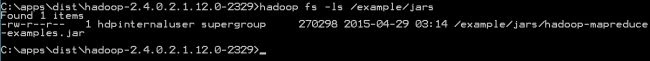 Browse to Jars folder