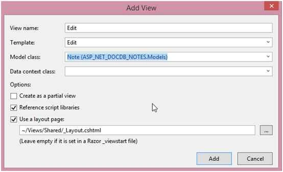 Add View
