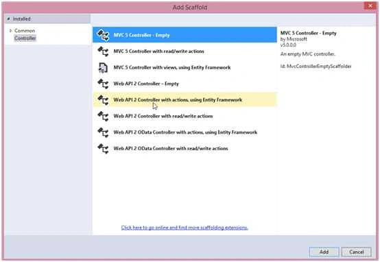 MVC5 Controller