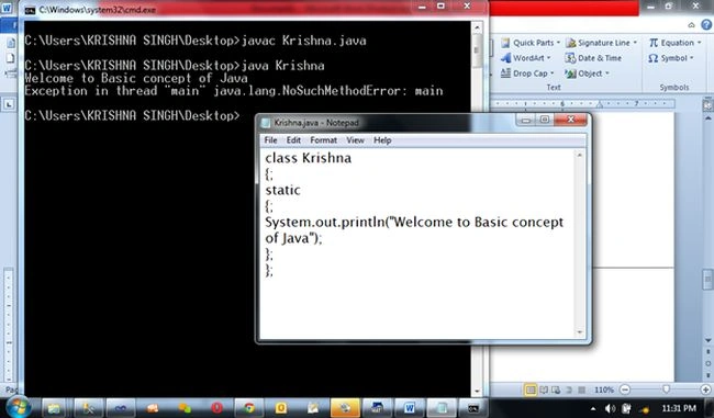 simplef java program